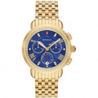 Sport Sail Chronograph Quartz Diamond Blue Dial Watch