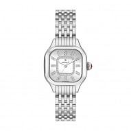 Meggie High Shine Diamond Dial Stainless Steel Watch