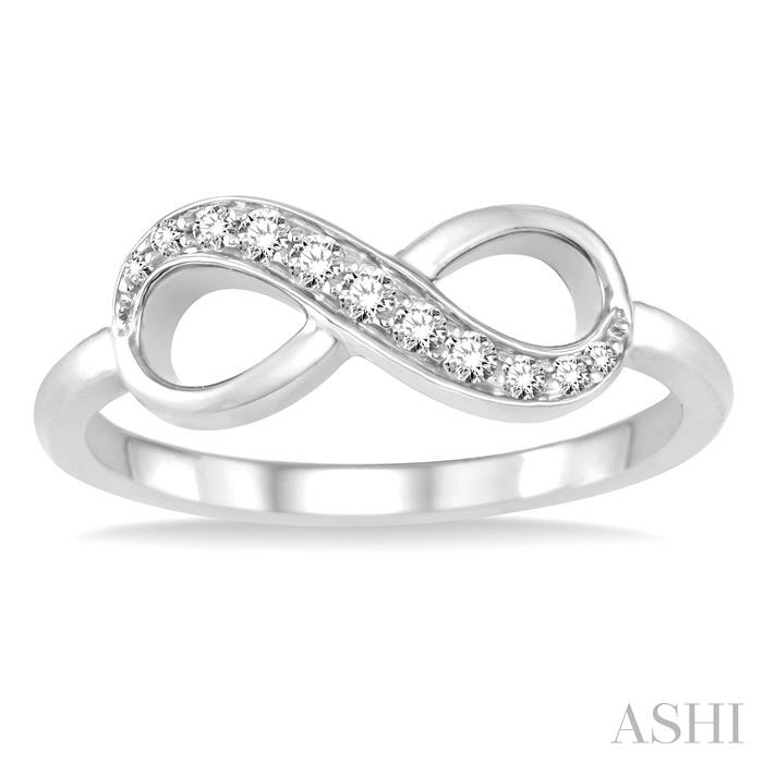 Infinity Petite Diamond Fashion Ring-2