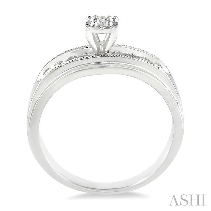 Round Shape Diamond Engagement Ring-3