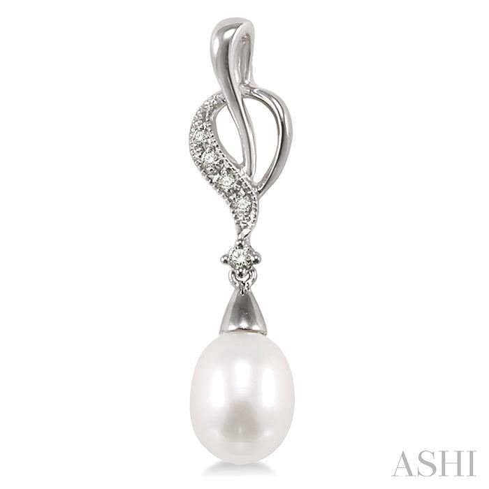 Pearl & Diamond Fashion Earrings-2