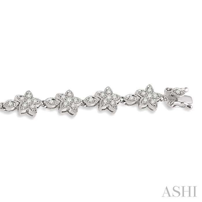 Flower Diamond Fashion Bracelet-3