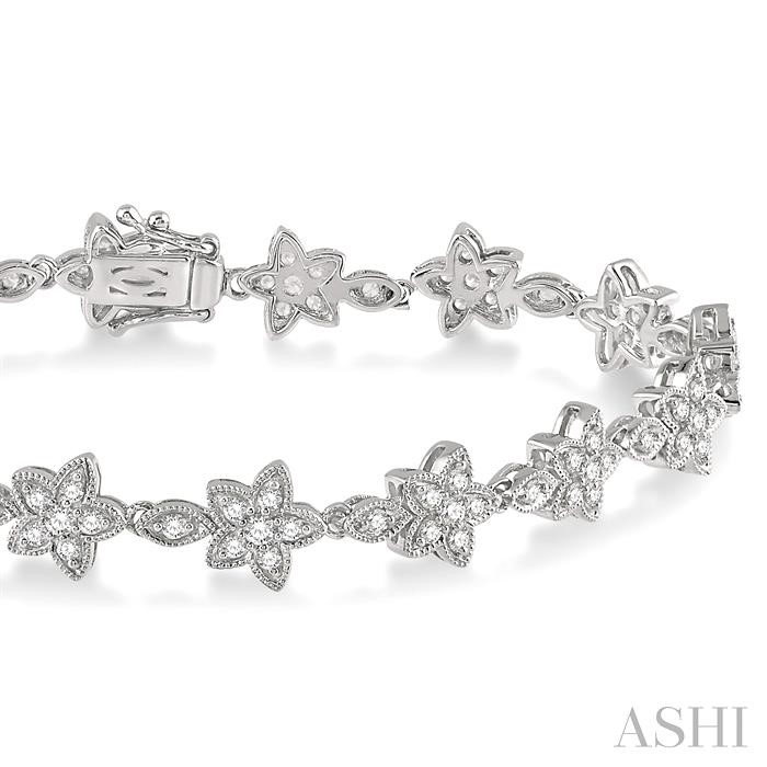 Flower Diamond Fashion Bracelet-2