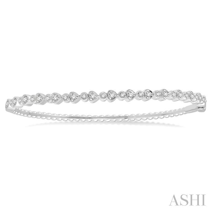 Stackable Diamond Bangle-2