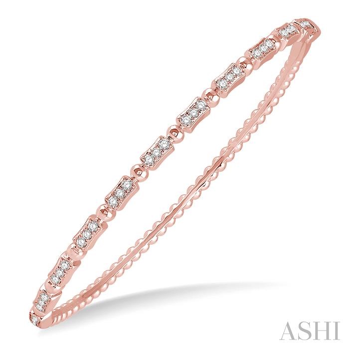 STACKABLE DIAMOND BANGLE